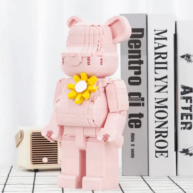 BearBlock #FlowerBear 1125pcs-3
