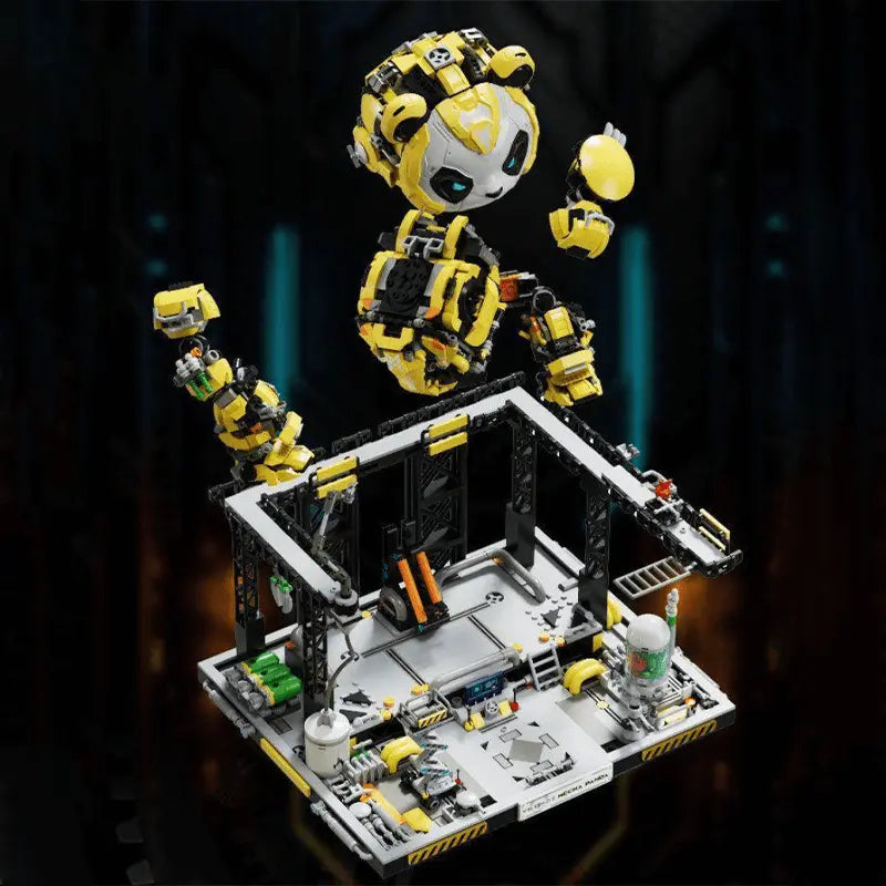 BearBlock #MegaPanda 1571pcs-1