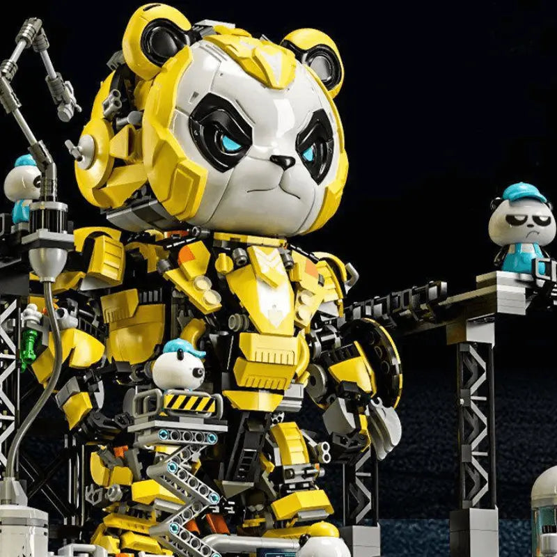 BearBlock #MegaPanda 1571pcs-3