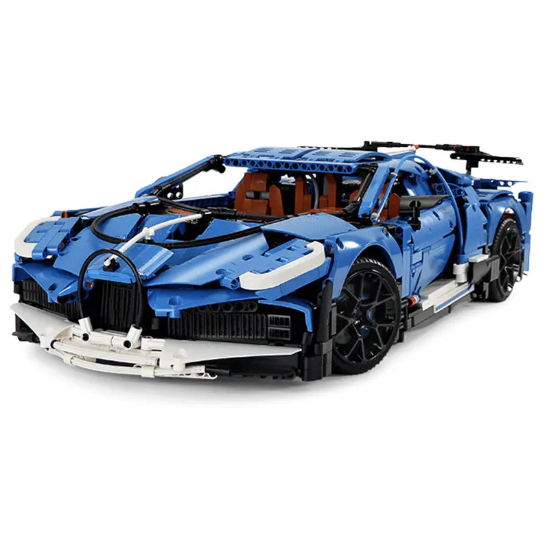 Blue Supercar 3858pcs-0