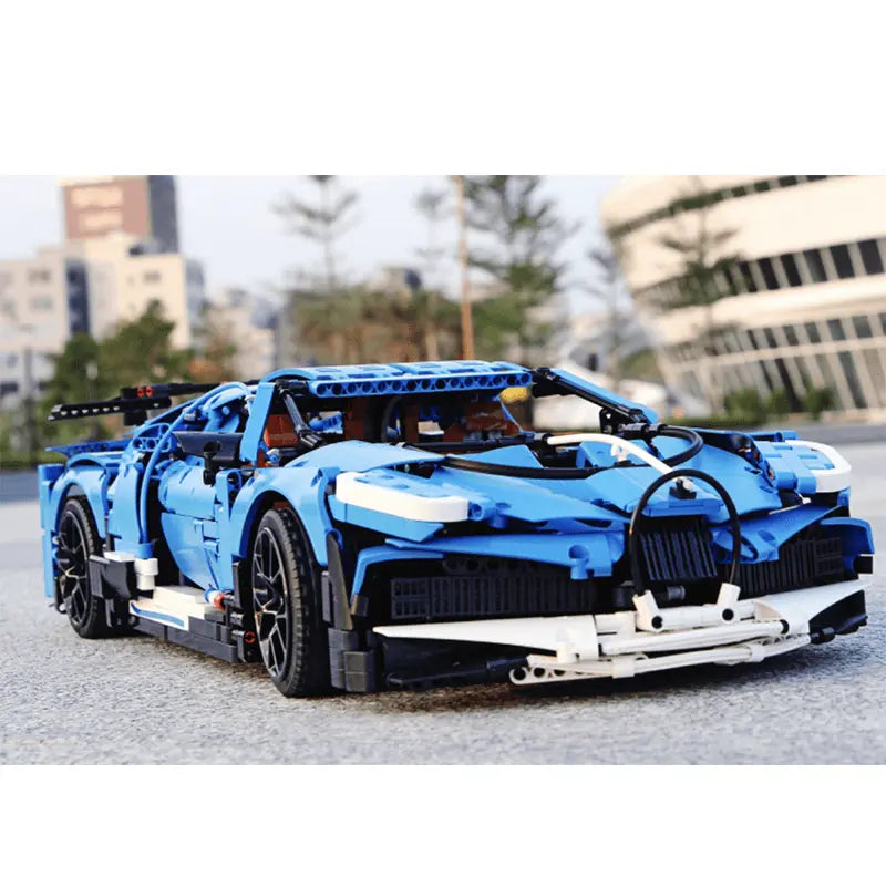 Blue Supercar 3858pcs-1