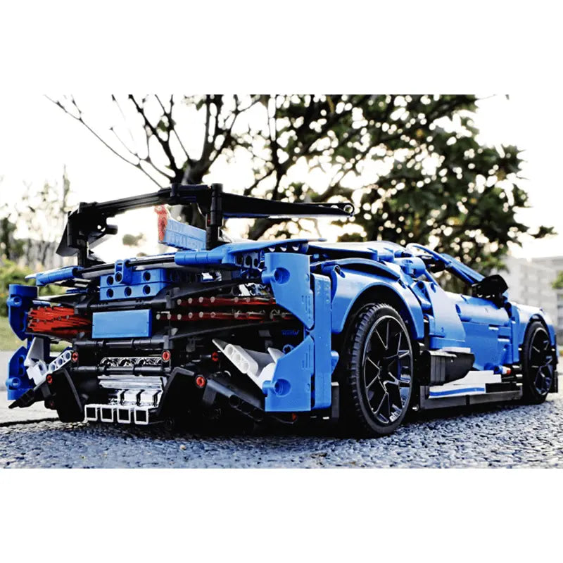Blue Supercar 3858pcs-2