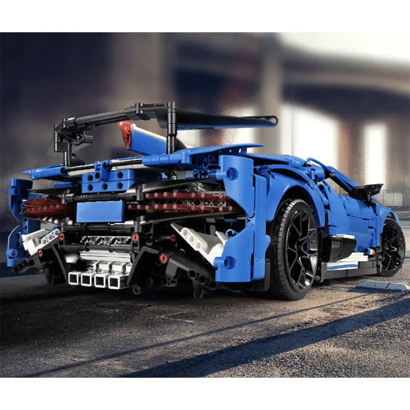 Blue Supercar 3858pcs-4