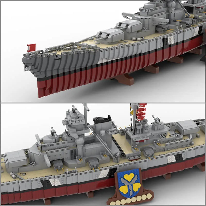 The Ultimate German Battleship Bismarck 9544pcs-1