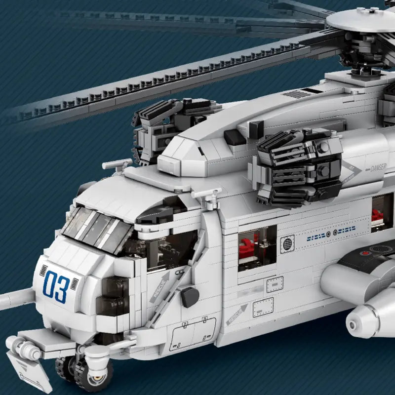 CH-53 Transport Helicopter 2191pcs-4