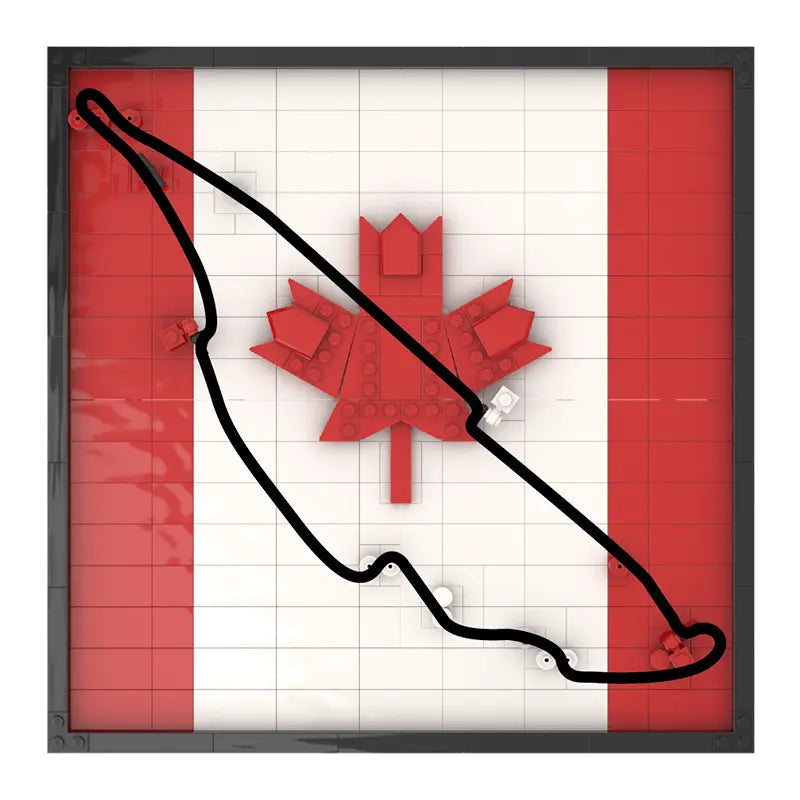 Canada Track Map 386pcs-0