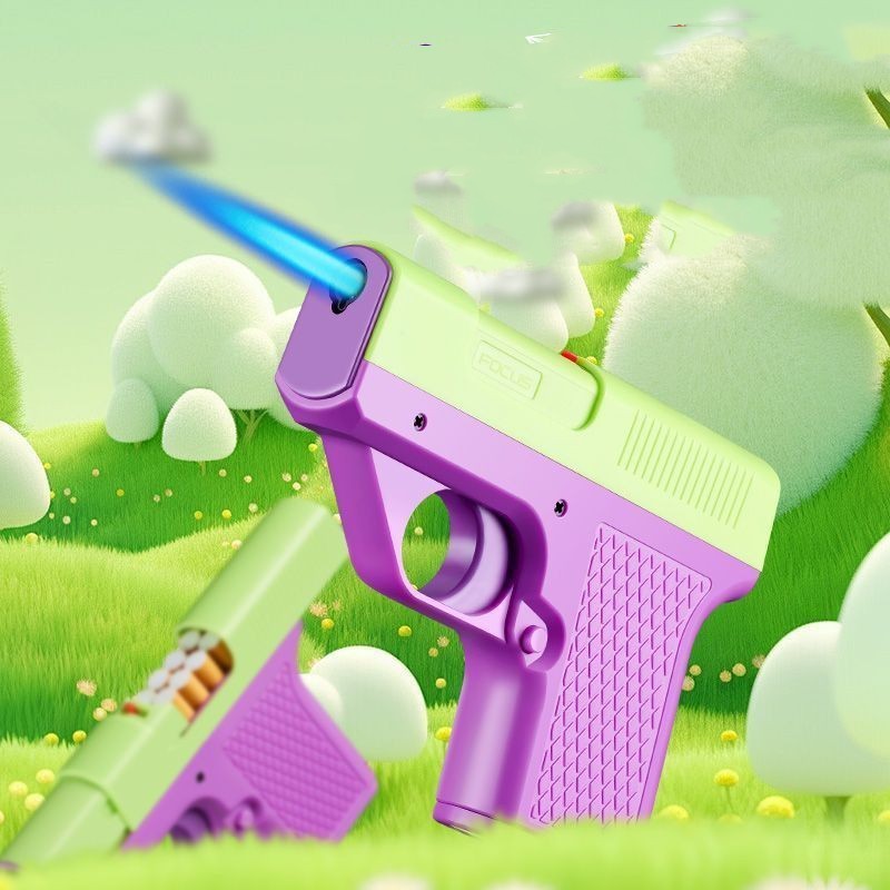 Carrot Gun Decompression Toy Windproof-1