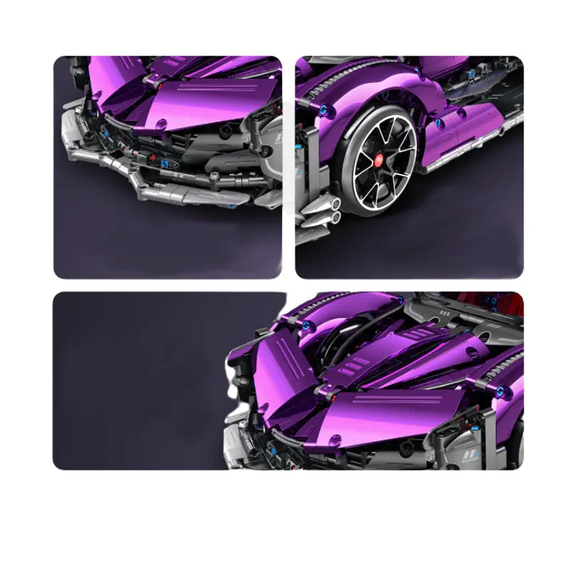 Chrome Edition Drifting Hypercar 2442pcs-4