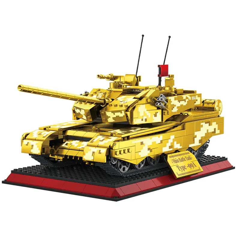Chrome Gold Edition MA1 Tank 1156pcs-0