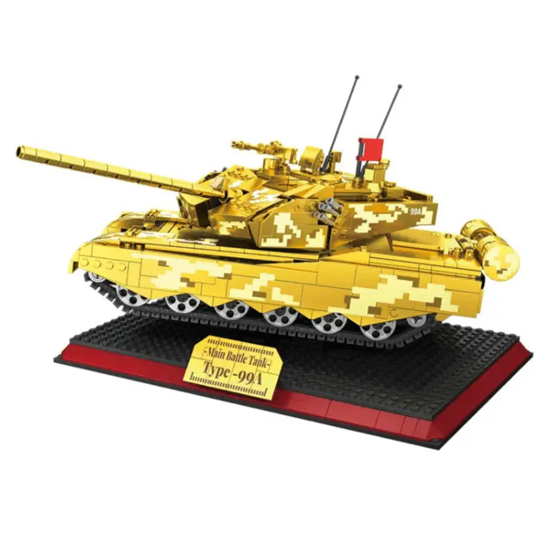 Chrome Gold Edition MA1 Tank 1156pcs-1