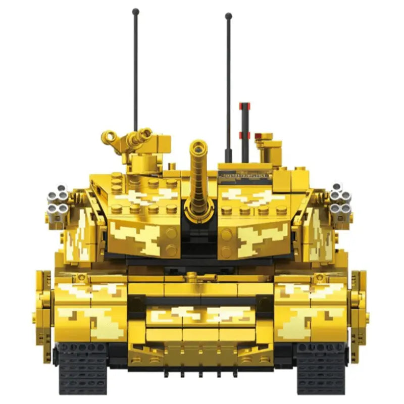 Chrome Gold Edition MA1 Tank 1156pcs-3