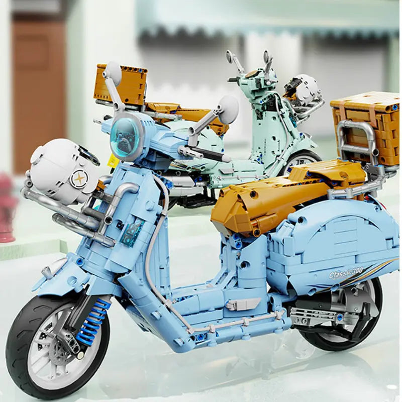 Classic Italian Scooter 1827pcs-2