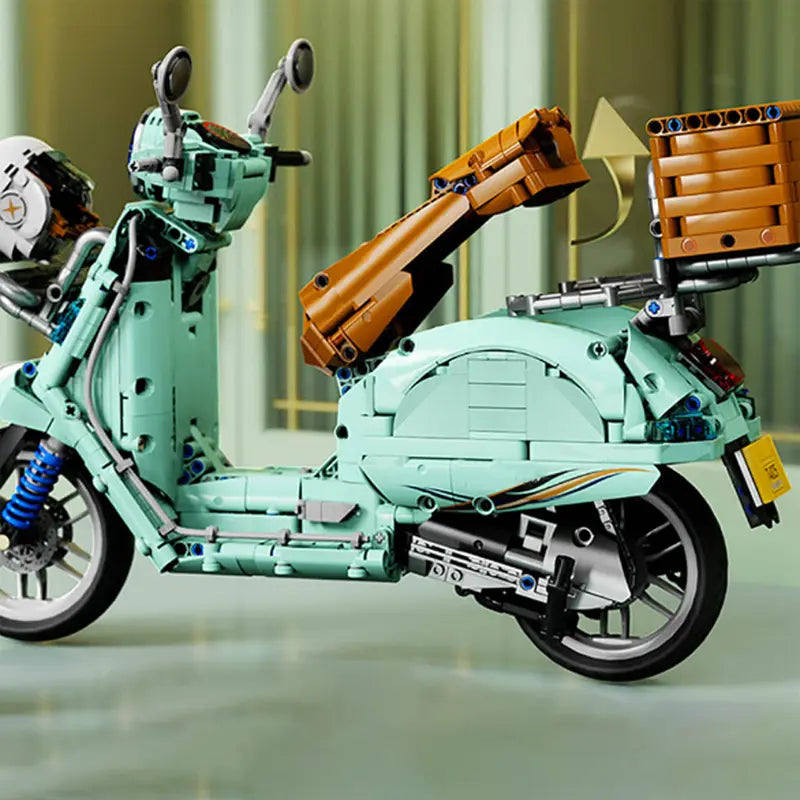 Classic Italian Scooter 1827pcs-3