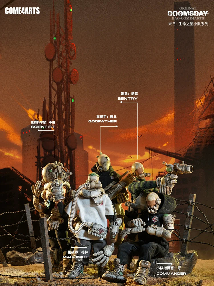 Come4arts Doomsday Beer Can Blind Box Figure-0