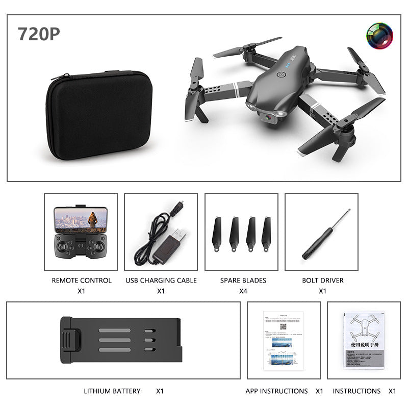 Compact Dual Camera Drone with Storage Bag-0