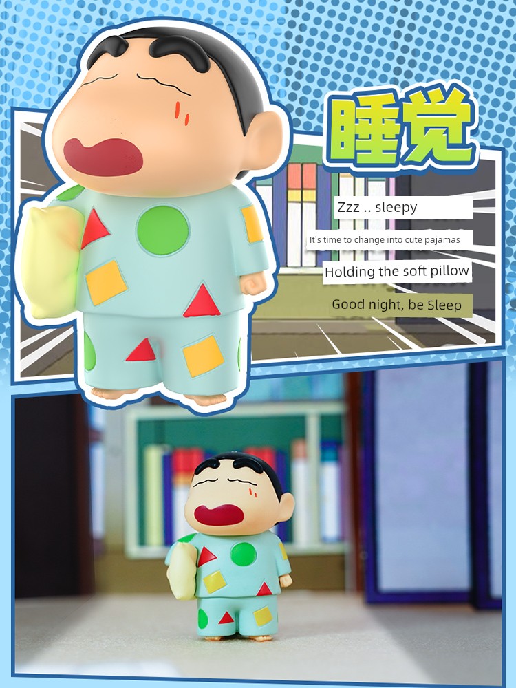 Crayon Xiaoxin 3D Doll Keychain-2