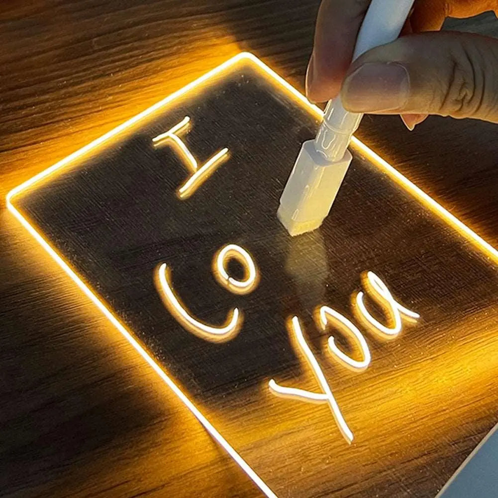 Creative USB Message Board Lamp-0
