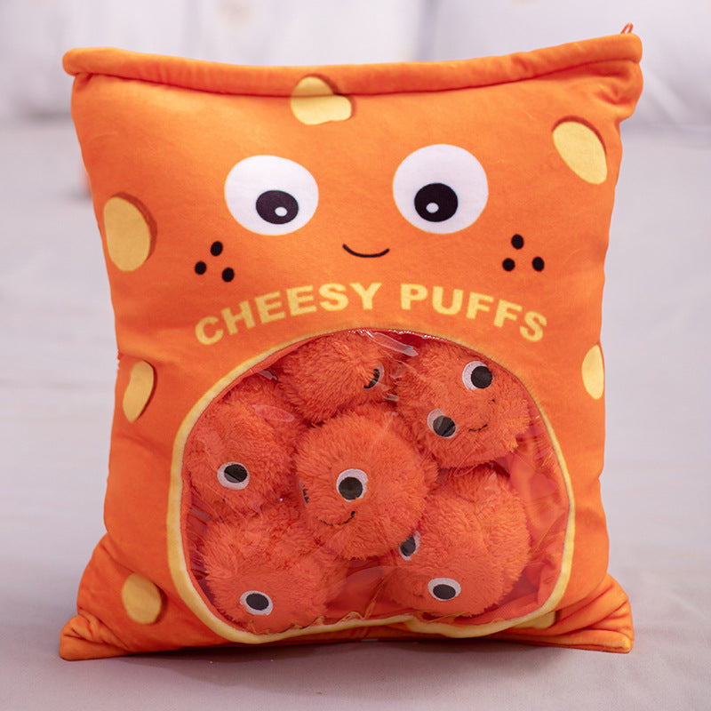 Cuddly Snack-Shaped Plush Figures-2