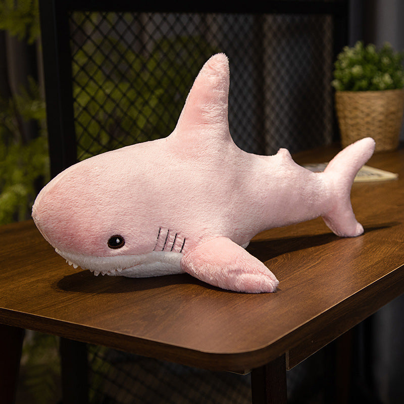Cute Plush Shark Throw Pillow Toys-6