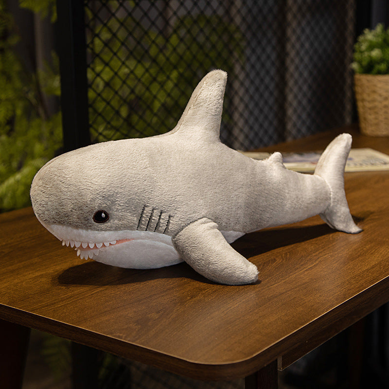 Cute Plush Shark Throw Pillow Toys-7