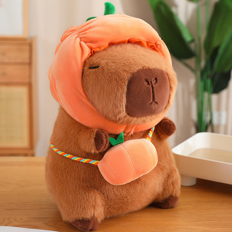 Cute Vegetable-Themed Guinea Pig Plush Doll-3