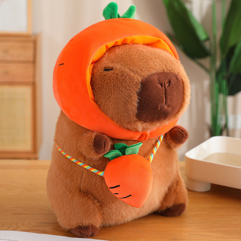Cute Vegetable-Themed Guinea Pig Plush Doll-5