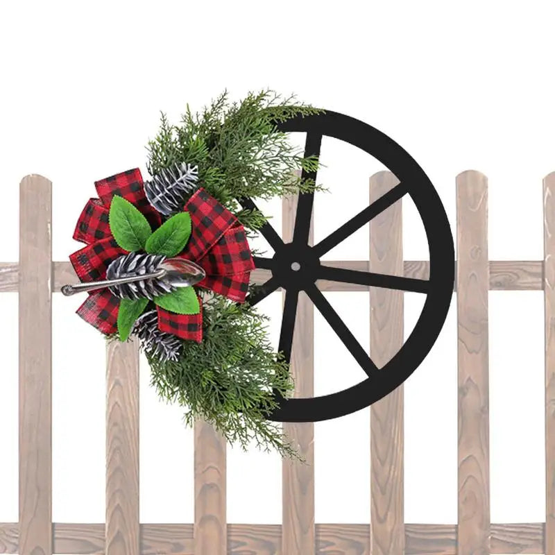 Christmas Wreath with Pine Cone-2