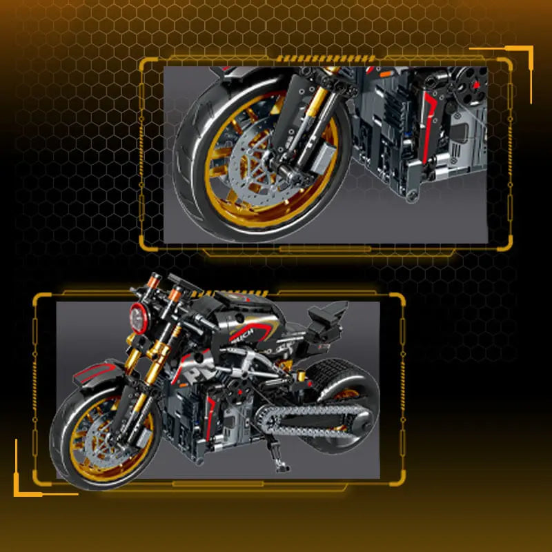 Devil Carbon Sports Bike 770pcs-4