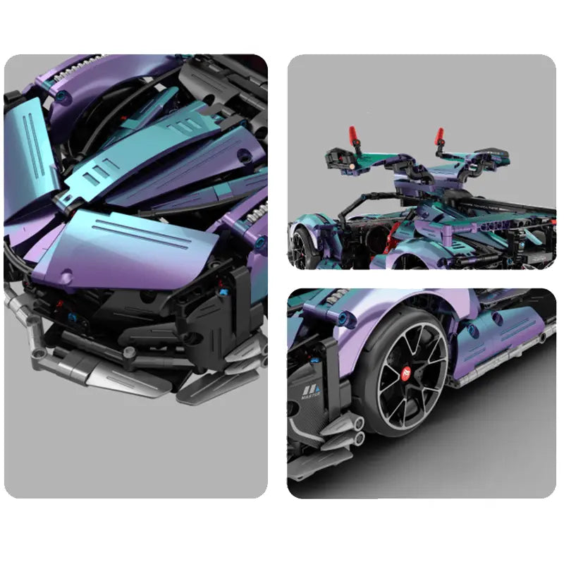 Drifting Psychadelic Intense Emotion Hypercar 2442pcs-4