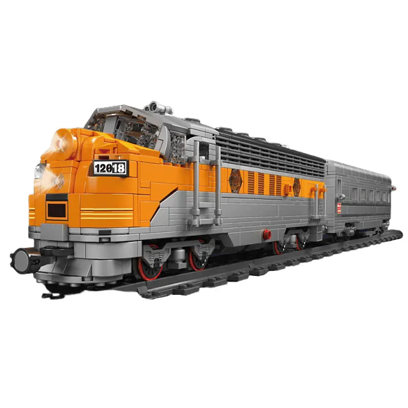 EMD F7 LOCOMOTIVE 1540PCS-0