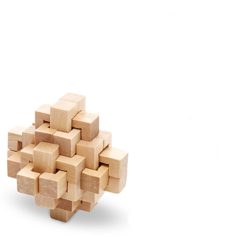 Educational Wood Lock Puzzle Set for Kids-7