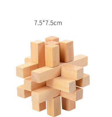 Educational Wooden Puzzle Game for Kids and Adults-2