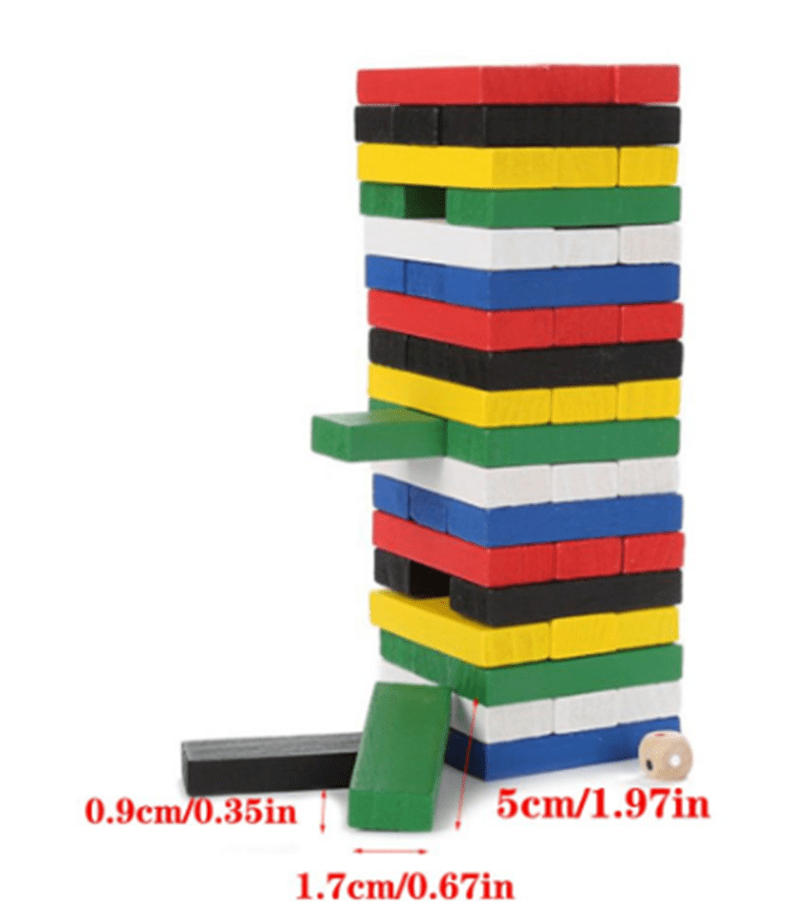 Educational Wooden Stacking Puzzle Toy-3