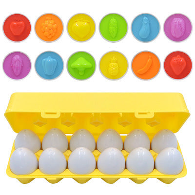 Egg Shape Matching Educational Toy for Kids-2