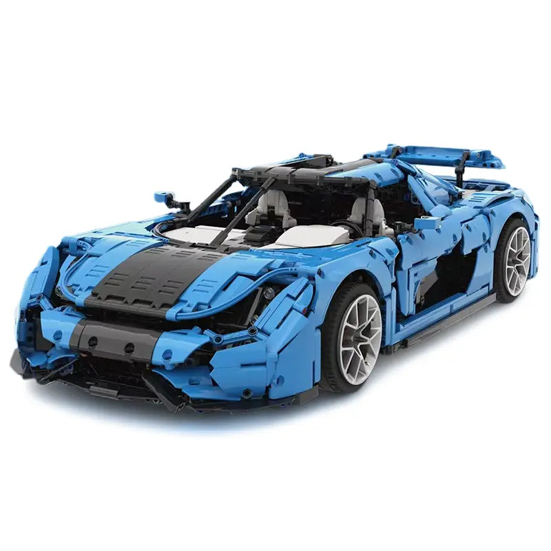 Electric Blue Swedish Hypercar 4401pcs-0