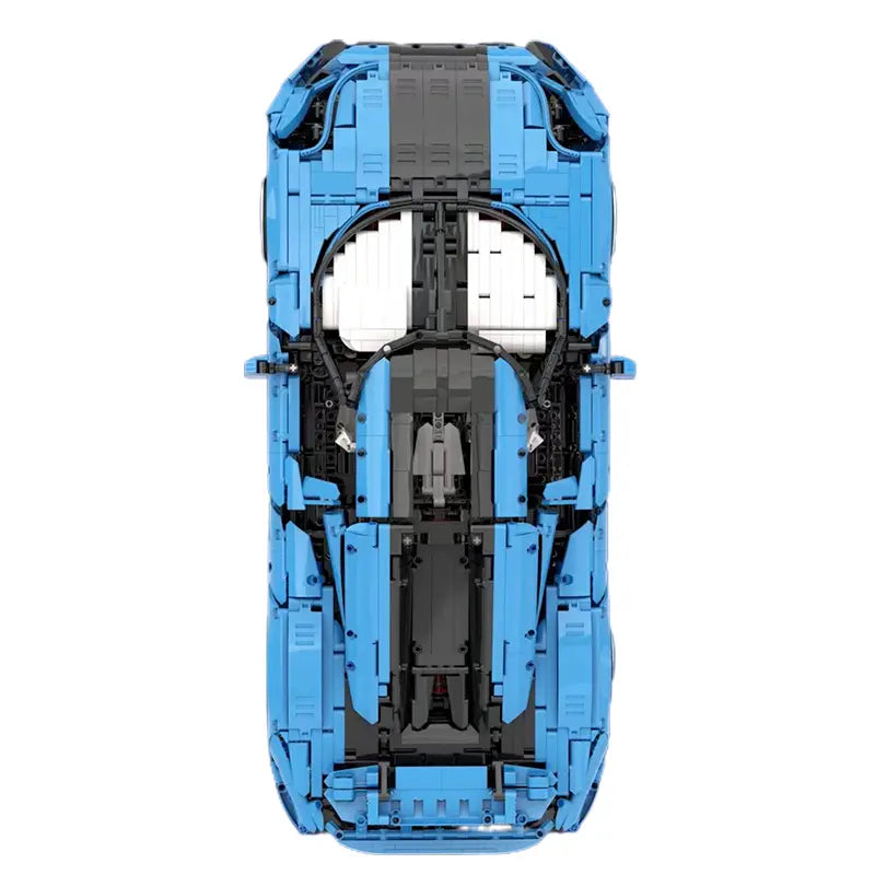 Electric Blue Swedish Hypercar 4401pcs-1
