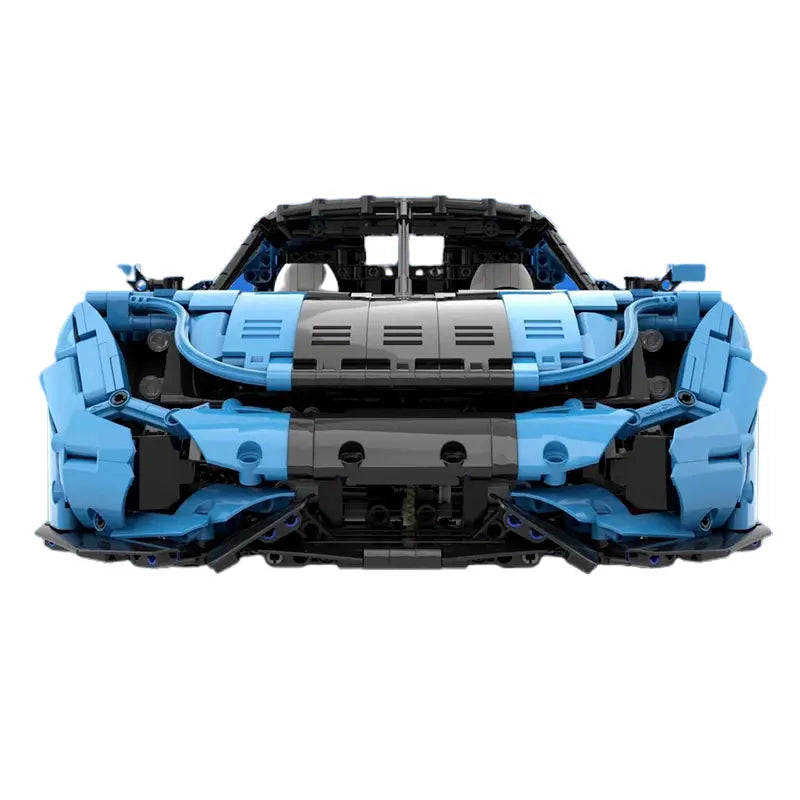 Electric Blue Swedish Hypercar 4401pcs-2
