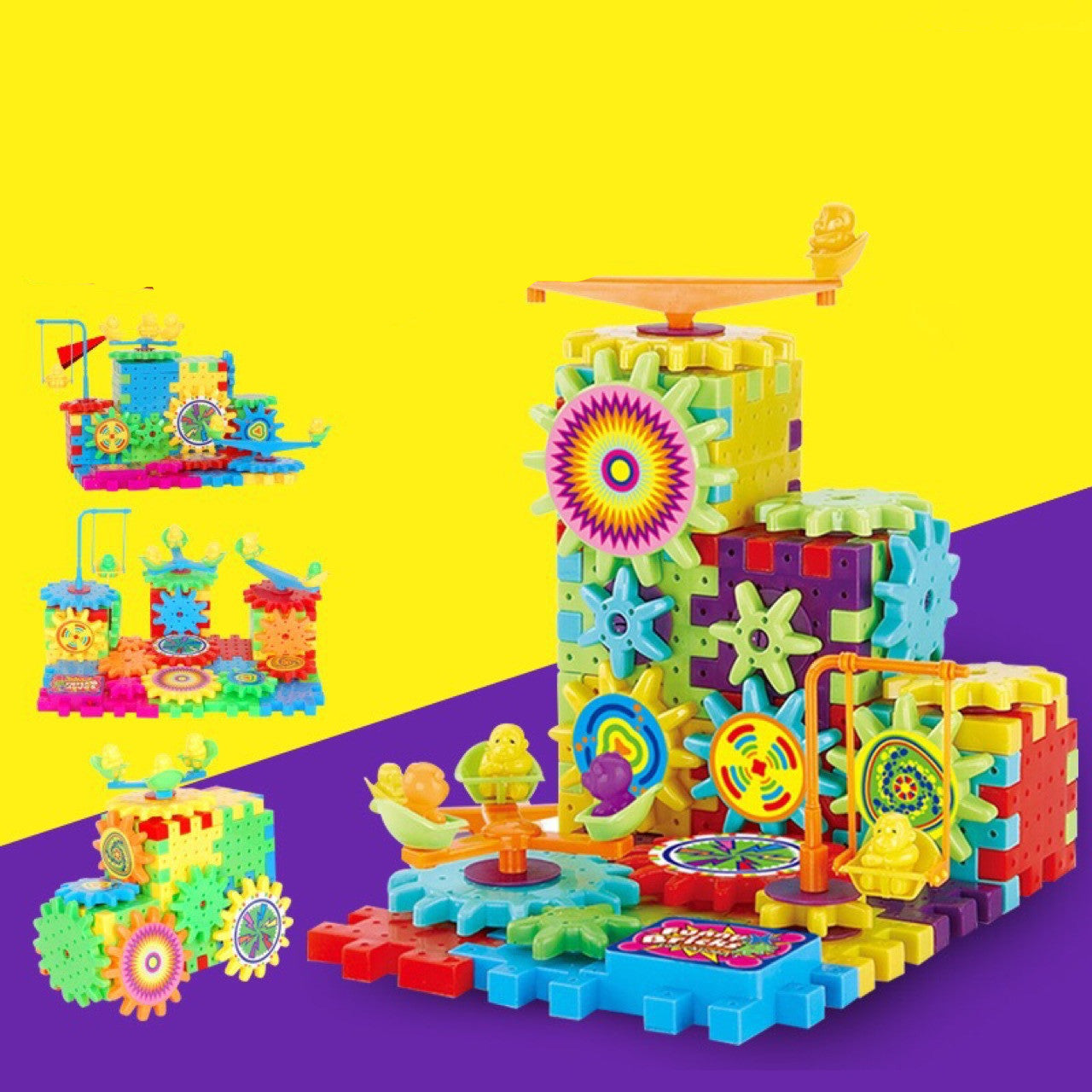 Electric Gears 3D Puzzle Building Kit for Kids-2