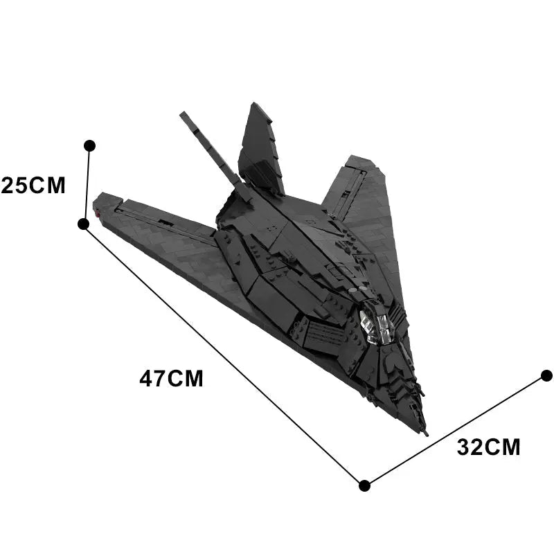 F-117 Nighthawk 1134pcs-3