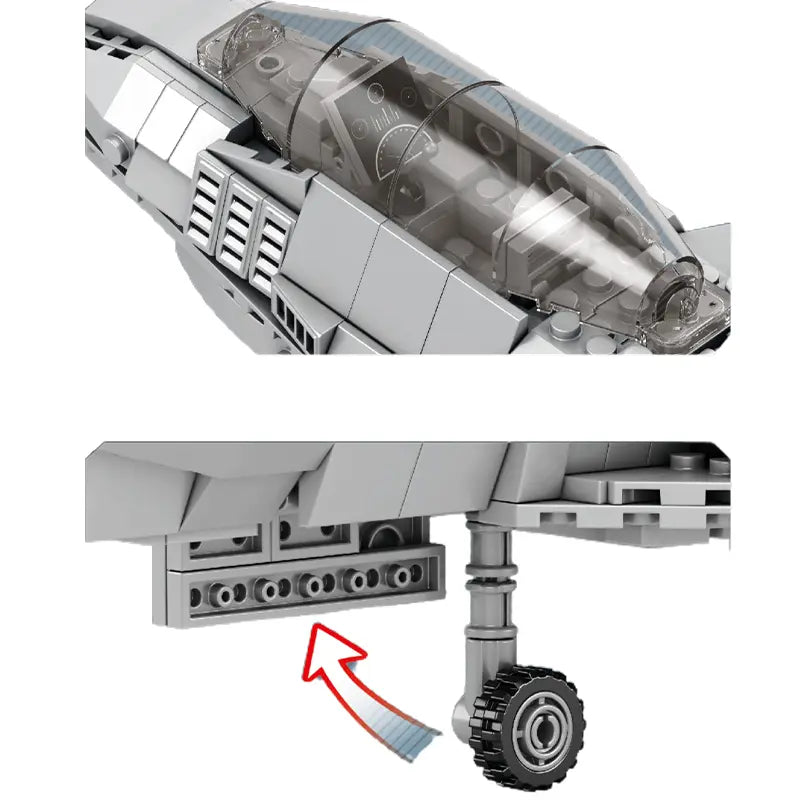 F-22 Raptor 1836pcs-4