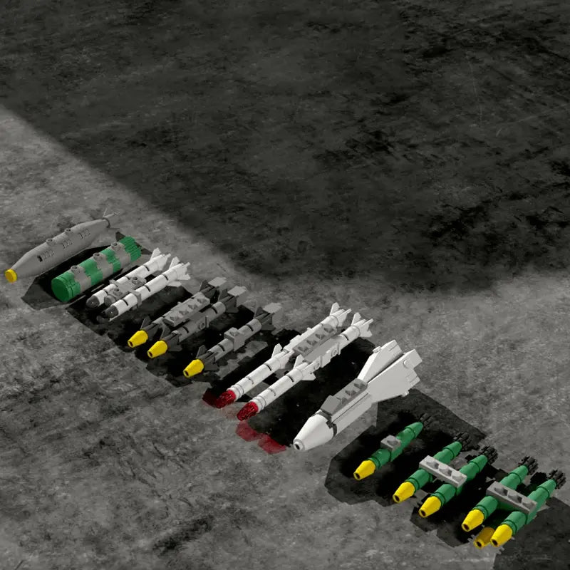 F18 Fighter Jet 1386pcs-4