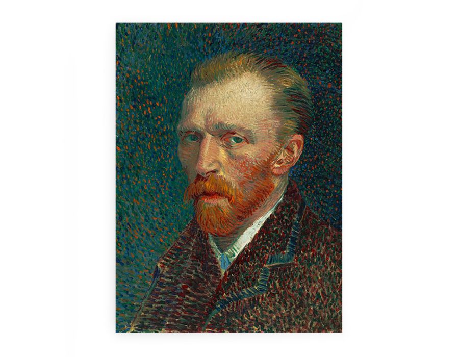Van Gogh Portrait  Canvas Print-0