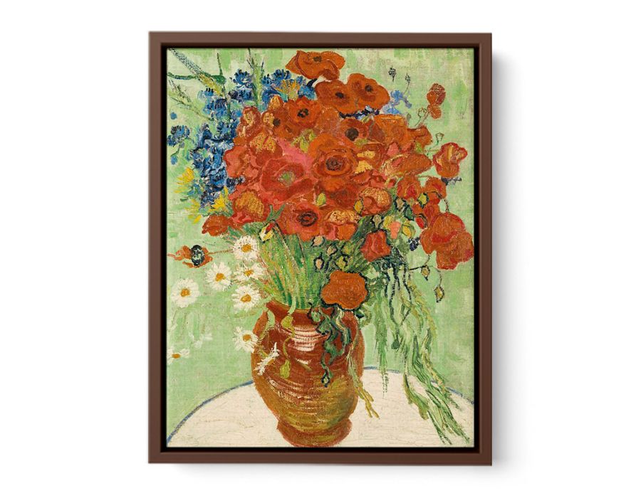 Wild flower - By Van Gogh Canvas Print-4