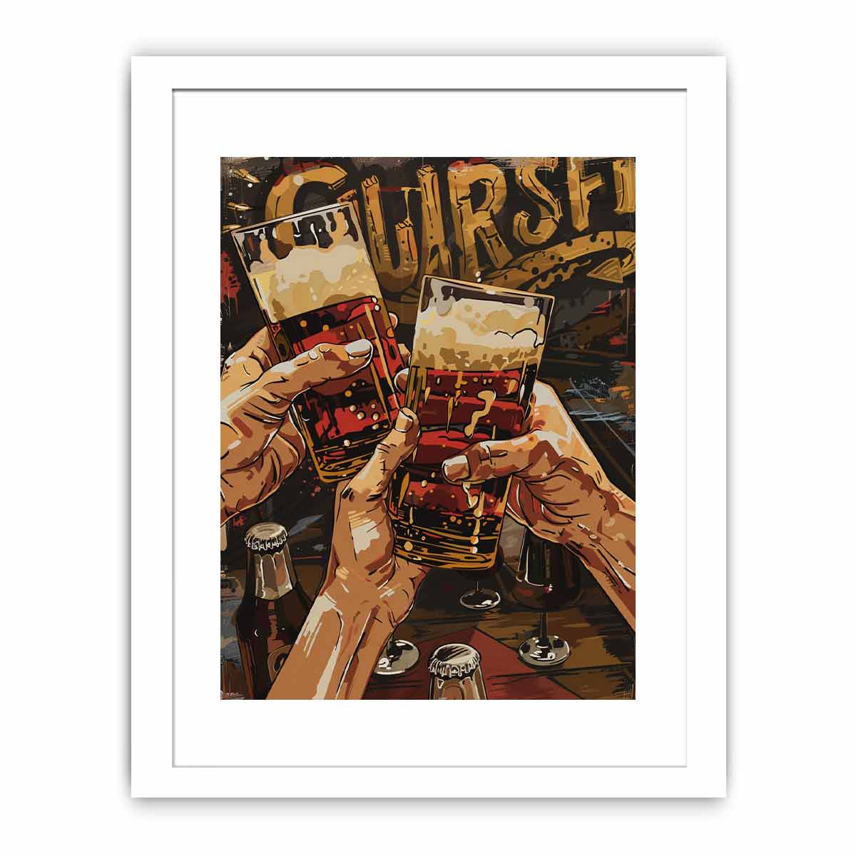 Cheers Framed Framed Print-1