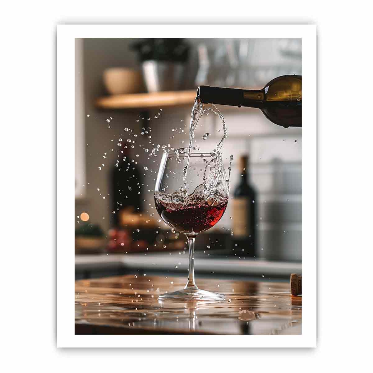 Red Wine  Framed Print-3