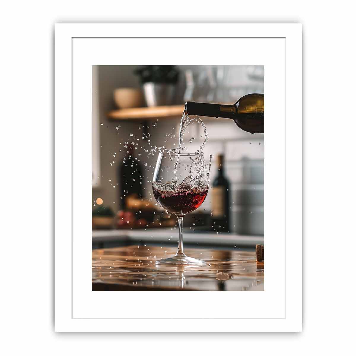 Red Wine  Framed Print-1