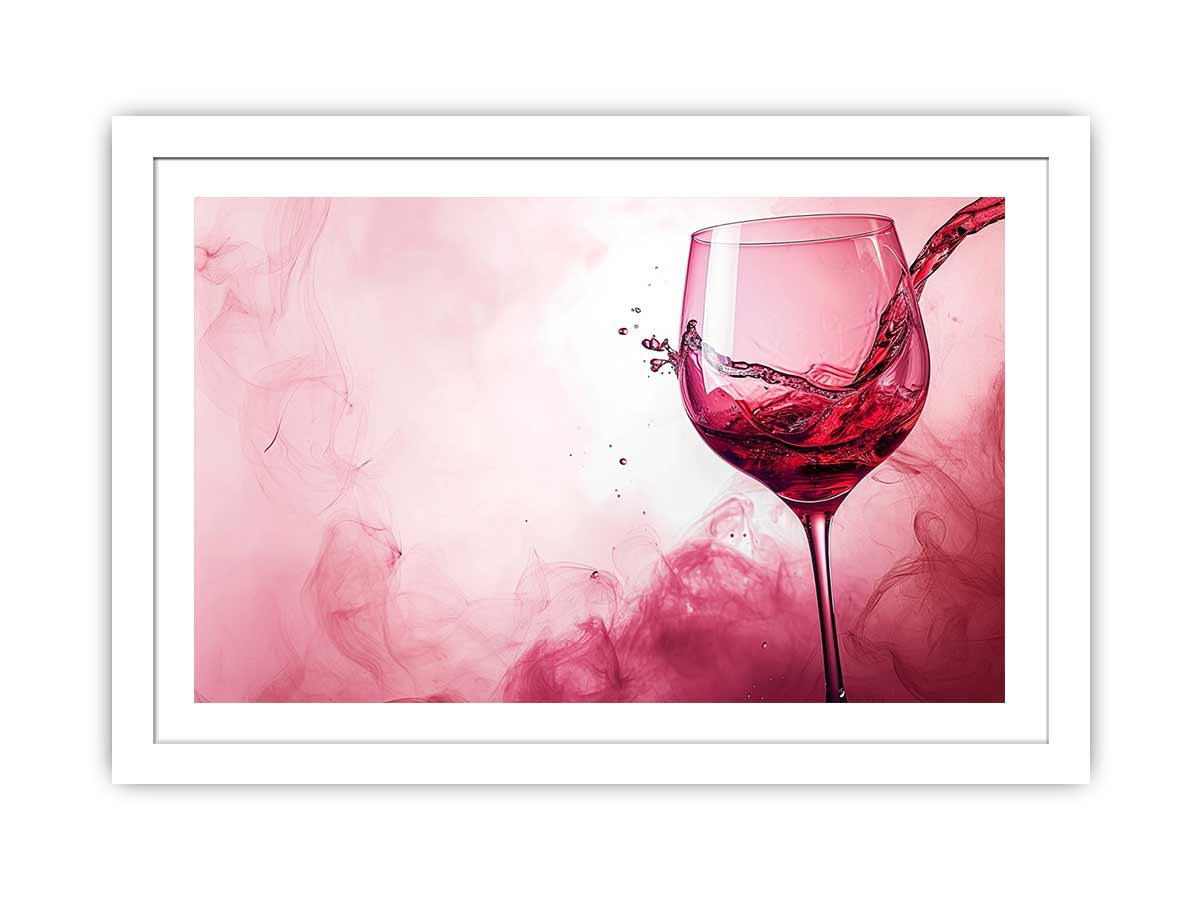 Wine Splash Frame art-1