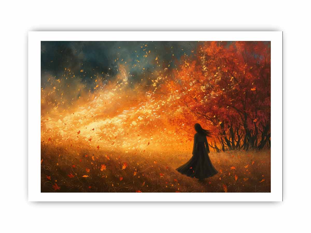 Whisper Of Fall Framed Print-3