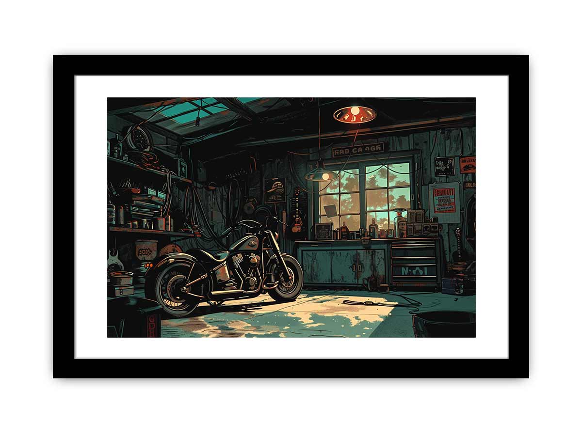 Garage Frame Print-0