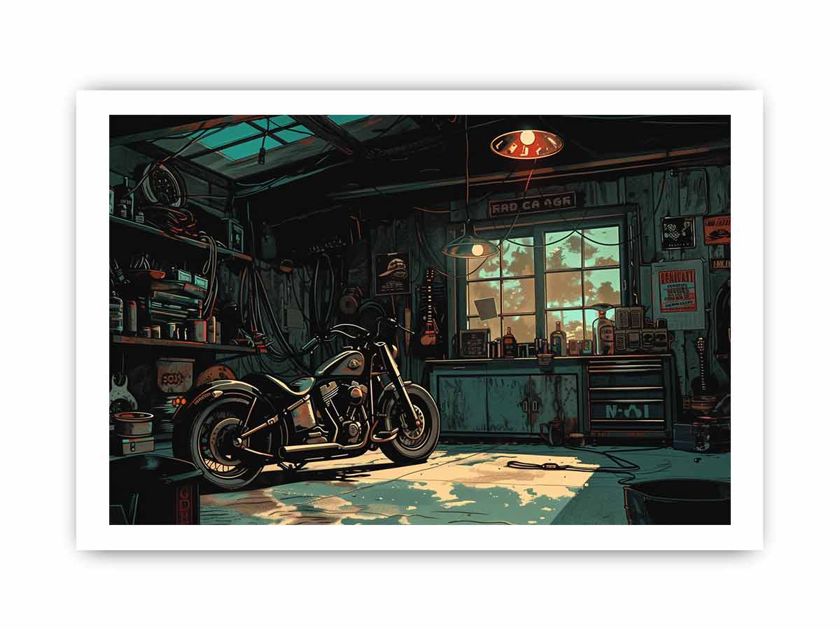 Garage Frame Print-3